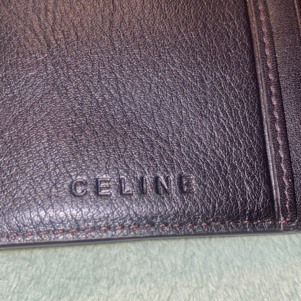 EUC Celine black wallet!  12 card holders with bill compartment and coin pouch! - Picture 8 of 11